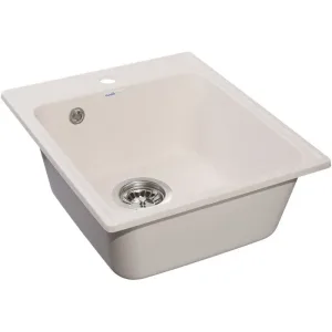 Мойка комп. GRANFEST QUARZ GF-Z 17 (418*477) белый,квадратная