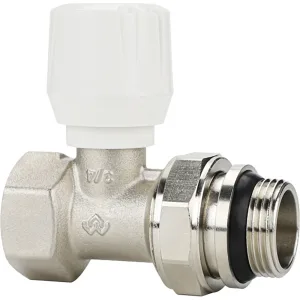 Клапан радиаторный VARMEGA 3/4″ ручной, прямой с самоуплотняющимся полусгоном VM10113
