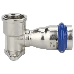 Водорозетка VARMEGA раструбная Inox Press ВР 15×1/2″