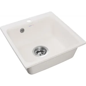 Мойка комп. GRANFEST SMART GF-SM 430 (432*432), белый,квадратная