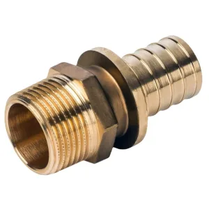 Муфта VARMEGA Slide-fit переходная (переходник) НР, 25х3/4″, аксиальная, латунь, VM51216