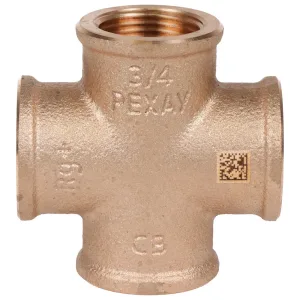 Крестовина бронзовая РЕХАУ AURLINE Rp3/4″, RX+