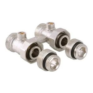 Узел нижнего подключения радиатора (комплект) 1/2″х3/4 евроконус (VT.345K.N.E04)