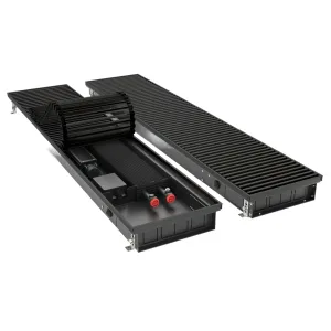 Конвектор внутрипольный Royal Thermo ATRIUM TURBO-80/180/2700-DG-U-BL