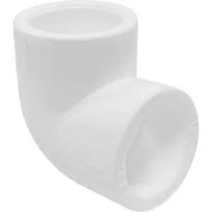 Угольник TEBO бел. PP-R 90 град. 125 (1/4), арт. 030030111