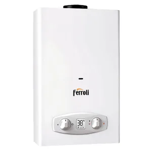 Водонагреватель газовый Ferroli VERONA 11 D(NG) проточный, настенный, откр. кам. сгор.