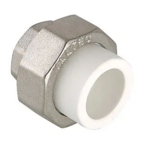 Муфта PPR белая разъемная ВР 32 х1″ «VALTEC» (VTp.762.0.03206)