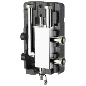Разделитель гидравлический Varmega V-Flow, DN32, 2″ НГ, термоизоляция, нерж.сталь, VMPG16-000032