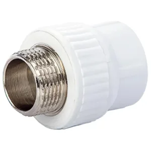 Муфта Lammin PPR комбин. НР 32 х 1/2″ 80/20, белый