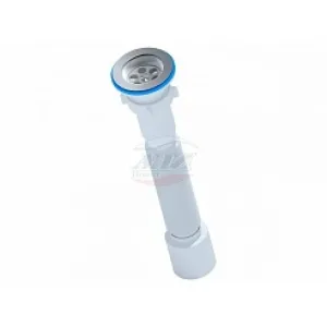 Сифон гофр. 1 1/2″х50, нерж.вып. (G105)