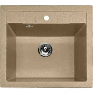 Мойка комп. GRANFEST Quadro GF-Q561 (560*500) песочный,квадратная