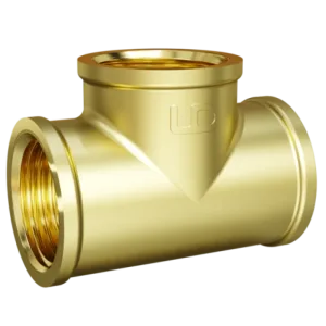 Тройник LD Pride DN50 (2″) ВР/ВР/ВР латунь
