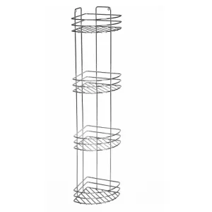 Полка угловая ZOLLEN LUX-4P (арт.CR802944P) овал, высокая, 990мм