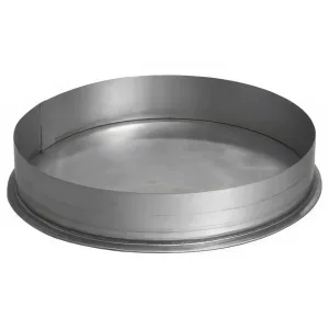 Заглушка круглого сечения оц. 0,50 Ф160-20