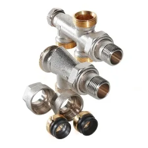 Терм. узел для нижнего подкл. рад. однотрубная система (комплект) 1/2″ х 50%