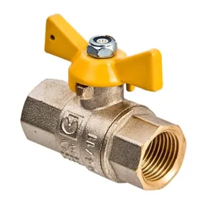 Кран шаровой Valtec VALGAS Ду 20 (газ) «бабочка» (VT.277.N.05)