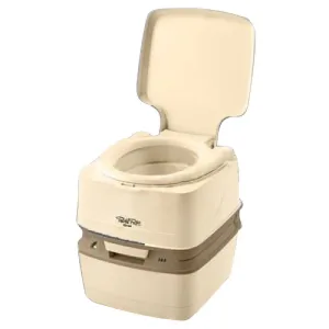 Биотуалет «Porta Potti Qube — 165» LUXE IVORY (Слоновая кость, с индикатором)