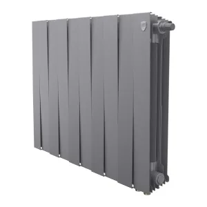 Радиатор Royal Thermo PianoForte 500 Silver Satin VDR80 — 10 секц.