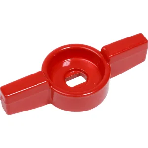 Ручка-бабочка Giacomini красная 3/4″ — 1″ — 1 1/4″, P31FRY003
