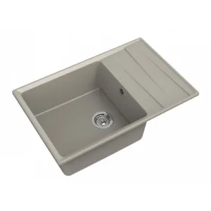 Мойка комп. GRANFEST LEVEL GF-LV-760L (760х500) Топаз,прямоугольная с крылом