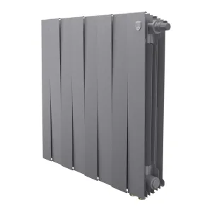 Радиатор биметаллический Royal Thermo PianoForte 500 Серебристый VR80 — 8 секц.