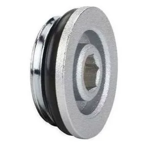 Заглушка латунная VARMEGA хром НР 1″ VMTF74-C000006