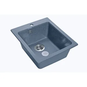 Мойка комп. GRANFEST Practic GF-P505 (427х506) Графит,квадратная