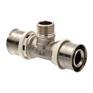 Тройник-пресс с наруж. резьбой TМ 32 х 3/4″ VALTEC (VTm.233.N.320532)