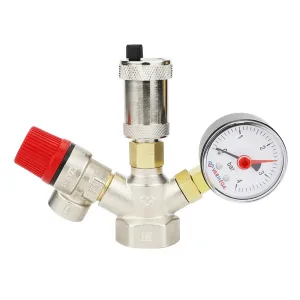 Группа безопасности котла VARMEGA VM16101 латунь 1″