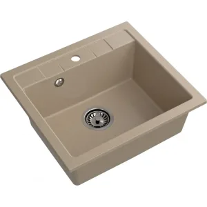 Мойка композитная MARONI ЭКСТРА MA-560EX (560х500) прямоугольная,песочная