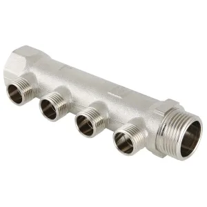 Коллектор наружная резьба 2 выхода 1″ * 1/2″ (VTc.500.N) (Valtec)