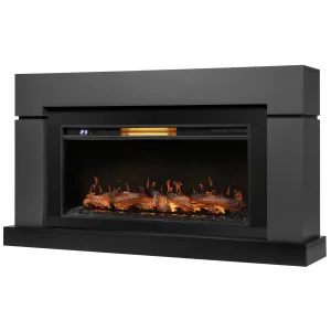 Каминокомплект: Очаг Royal Thermo Aurora RTFP/P-AR40LS, портал Lindos 42/40/36, графит