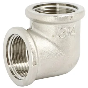 Угол Uni-Fitt ВВ 3/4″, никелированный