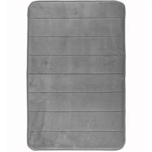 Коврик для ванной «Memory stripes» 60х100 (ворс) серый