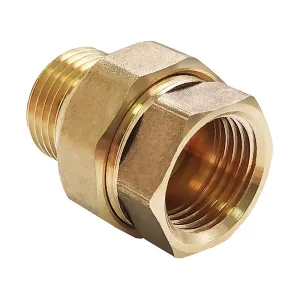 Соединитель разъемный VALFEX прямой (американка) ВР-НР 1/2″ латунь (10/140)