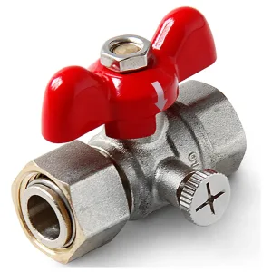 Кран шаровый для подключения манометра 1/2″
