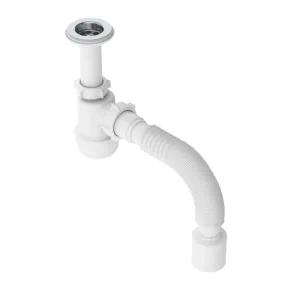 Сифон для умывальника 1 1/4″х40 с удл. горловиной с г/т 50 (TIVOLI)