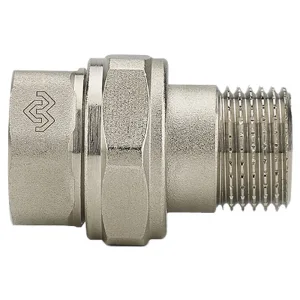 Разъемное соединение Varmega ВР-НР 1/2″, с уплотнением o-ring, никелированное