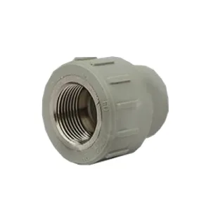 яМуфта PPR серая комби.ВР 20 х 1/2″ ФД-пласт (7540)