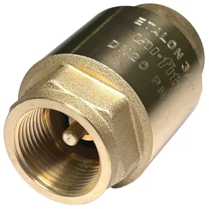 Клапан Uni-Fitt обратный ВВ 1 1/4″ пружинный с металлическим затвором