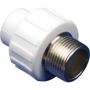 Муфта MeerPlast PPRC 40х1 1/4 НР белый (1/5/30)
