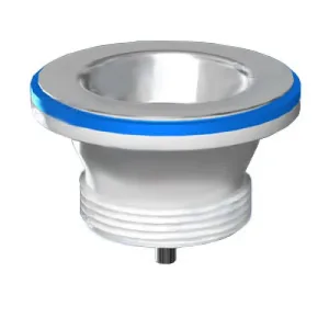 Выпуск 1 1/2″ с нержавеющей сеткой (M100)