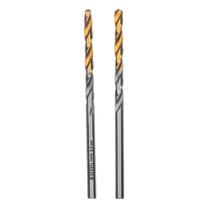 Сверло спиральное по металлу 3,5 x 70 мм, Р6М5, Golden Tip, 2шт. Denzel