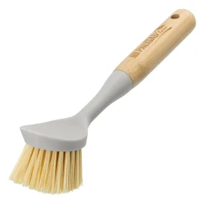 Щетка для посуды круглая d 60х230 мм, бамбуковая рукоятка, Home Palisad