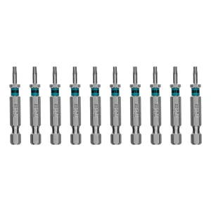 Бита Torx 10х50мм, сталь S2, шестигр., 10 шт. Gross