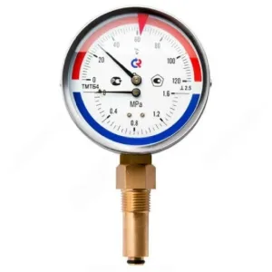 Термоманометр Росма ТМТБ-31Р.1 радиальный ДК80 0-1,0 МПА L-46ММ G1/2″ 120С 00000002331