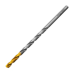 Сверло спиральное по металлу 5,5 х 139 мм, Р6М5, Golden Tip, удлиненное Denzel