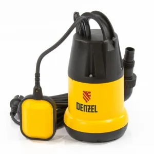 Дренажный насос DP-250, 250 Вт, подъем 6 м, 6000 л/ч Denzel