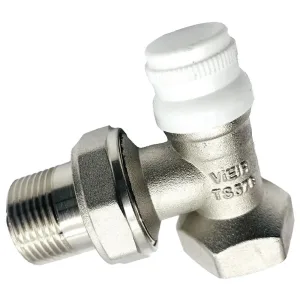 Клапан VIEIR настроечный угловой нижний 3/4″ (80/10) VR363