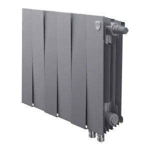 Радиатор Royal Thermo PianoForte 300 /Silver Satin — 6 секц. VDR
